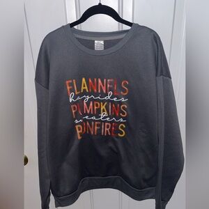 Gray Graphic Women's Sweatshirt